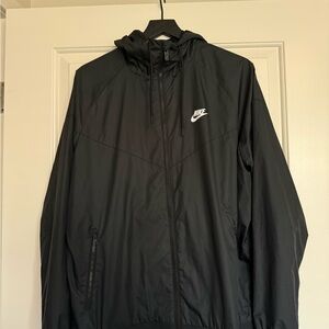 Nike Black Windbreaker Jacket